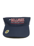 Navy & White TBF Visor