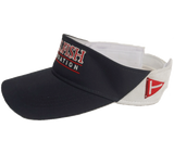 Navy & White TBF Visor