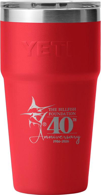 40th Anniversary Custom YETI Rambler® Tumbler – The Billfish Foundation