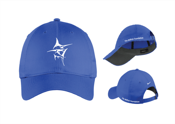 Nike Dri Fit Royal Blue Hat The Billfish Foundation
