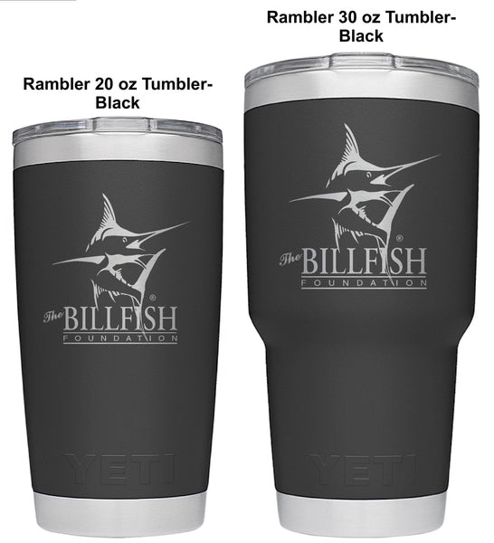 Yeti 30 oz. Tumbler Black — Backwater Trading Co.